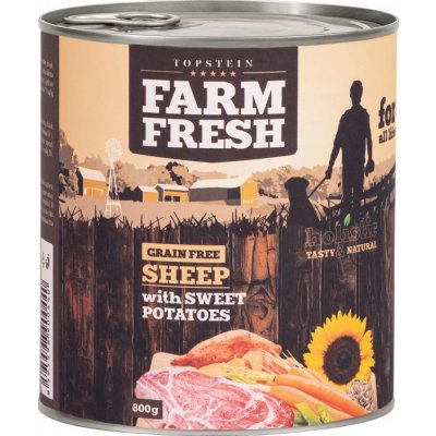 Topstein Farm Fresh Sheep with Sweet Potatoes 400 g – Zboží Mobilmania