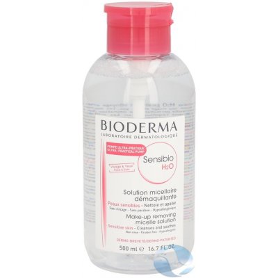 Bioderma Sensibio H2O micelární voda pro citlivou pleť s dávkovačem 500 ml