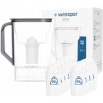 Wessper D3 Slim 2,7 l černá + filtry 10 ks – Zboží Mobilmania