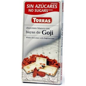Torras ES Torras čokoláda DIA bílá ček. s goji 75 g 75 g
