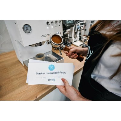 Dárkový poukaz na baristický kurz Dárkový poukaz – Hledejceny.cz
