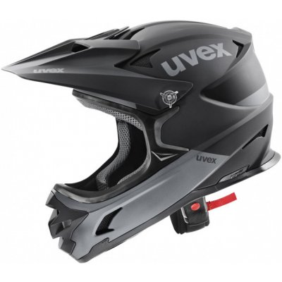 UVEX HLMT 10 Bike black-grey matt 2024 – Zboží Mobilmania