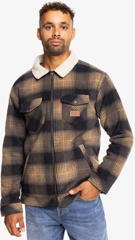 Quiksilver Tolala Tannin Deck Plaid