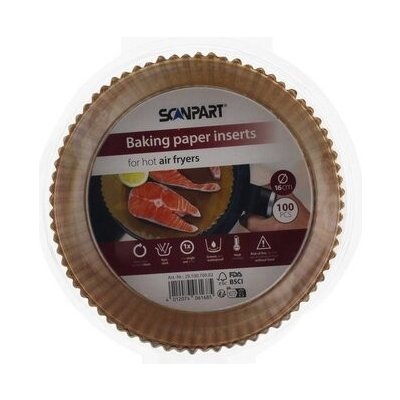 ScanPart Pečicí papír průměr 16cm 100ks SCA2910070002 – Zboží Dáma