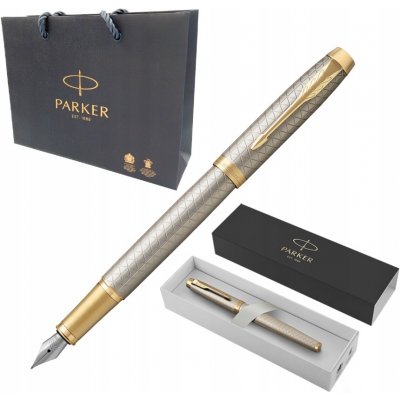 Parker 1502/3131684 Royal I.M. Premium Warm Grey GT plnicí pero – Zboží Dáma