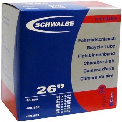 duše SCHWALBE SV13J FatBike 26"x3.50-4.80 (90/120-559) FV/40mm