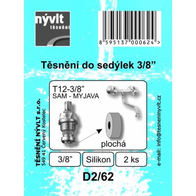 Těsnění silikon Ploché 3/8 k baterii – Zboží Dáma