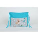 Jan peří kapsář do školy na lavici zajíček na tyrkysové – Sleviste.cz