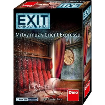 Dino Exit Úniková hra Mrtvý muž v Orient expresu – Zboží Mobilmania