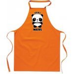 Povidlo.cz Zástěra Velký mazel Oranžová – Hledejceny.cz