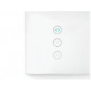 Nedis SmartLife chytrý WiFi nástěnný spínač záclon, rolet a žaluzií (WIFIWC10WT)