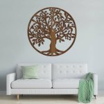 Dřevěný obraz strom života - Dafor – Zboží Mobilmania