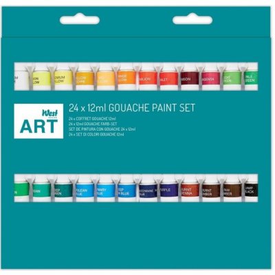 West Design Kvašové barvy Artiste sada (24x12ml) – Zbozi.Blesk.cz