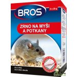 Rodenticid BROS zrno na myši a potkany 6x20g – Hledejceny.cz