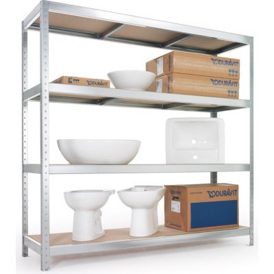 Meta Regál 500 kg, 2470 x 2000 x 400 mm – Zboží Dáma