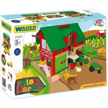 Wader Farma herní set s traktorem a doplňky 25450