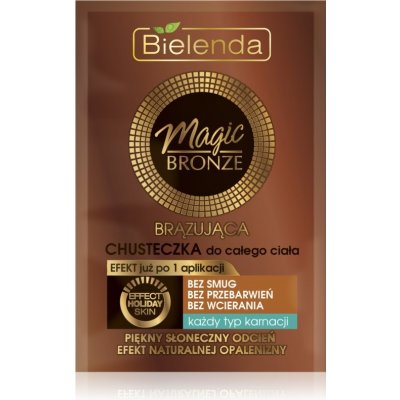 Bielenda Magic Bronze samoopalovací ubrousek pro všechny typy pokožky (Effect Holiday Skin) 1 Ks – Zbozi.Blesk.cz