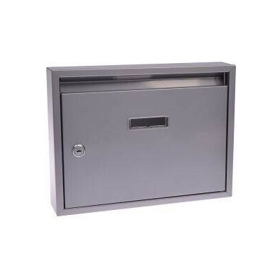 Poštovní schránka paneláková E-01, šedá – Sleviste.cz