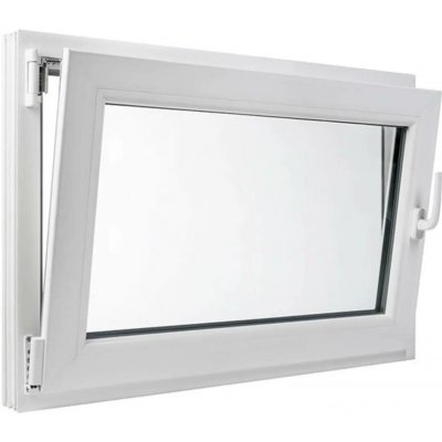 Bravo Plastové okno UNI OS1 90X60 L, bílé – Sleviste.cz