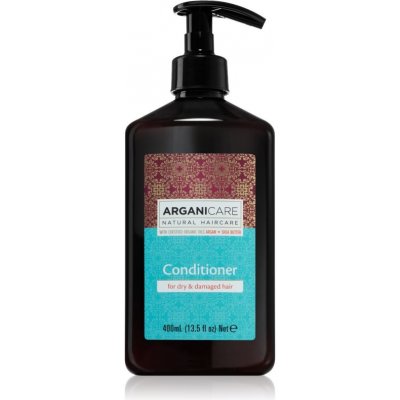 Arganicare Argan Oil & Shea Butter Conditioner kondicionér pro suché a poškozené vlasy 400 ml