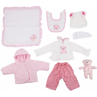 REBORN SET OBLEČENÍ S HRAČKOU BABY 1