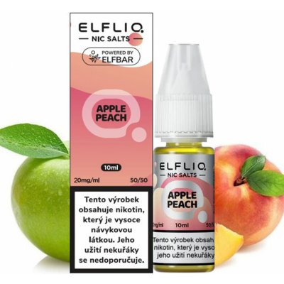 ELF LIQ Apple Peach 10 ml 20 mg – Zbozi.Blesk.cz