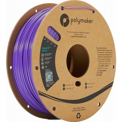 Polymaker PolyLite PETG fialová 1,75mm 1kg – Zboží Živě
