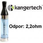 KANGERTECH CC/T2 CLEAROMIZER 2,2ohm blue dlouhý knot 2,4ml – Zboží Dáma