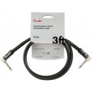 Fender Professional Series Instrument Cables A/A 15 cm Black Bowl