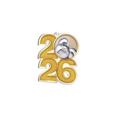 Poháry Bauer Akrylátová medaile MDA2026M19 Petanque – Sleviste.cz