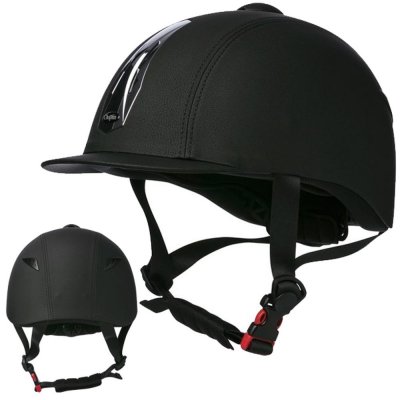 Choplin Jezdecká helma Premium Chrome VG1 černá – Hledejceny.cz
