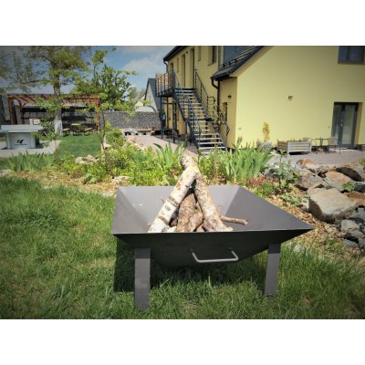 DOMYS Ohniště čtverec 70x70cm – Zboží Mobilmania