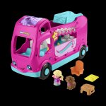 Barbie Fisher Price LP karavan snů se světly a zvuky HYR85 – Zboží Dáma