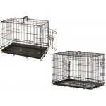 Karlie-Flamingo Drátěná klec černá dva vchody 120 x 76 x 82 cm – Zboží Mobilmania