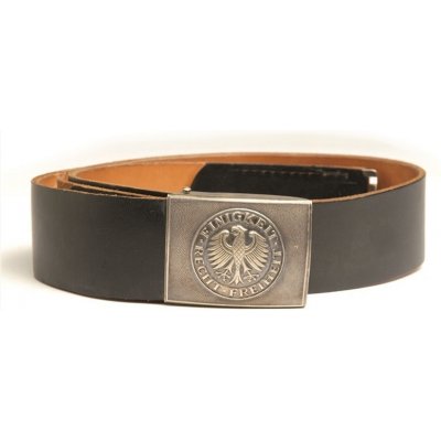 Pásek Bundeswehr Armádní originál kožený s přezkou – Zboží Dáma