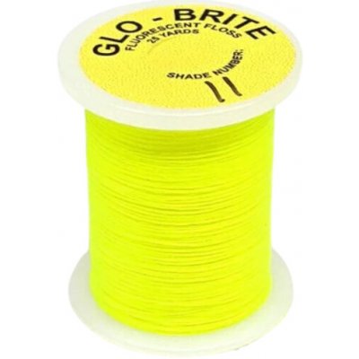 Veniard Nit Glo-Brite Floss Neon 11 Phosphor Yellow 25yd – Hledejceny.cz