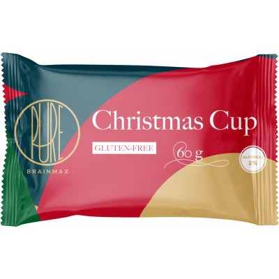 BrainMax Pure Christmas Cup Vánoční Čokokošíček 60 g – Zboží Dáma