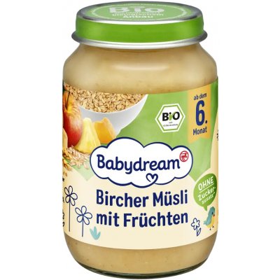 Babydream BIO ovocné pyré musli s ovocem 190 g – Zboží Dáma
