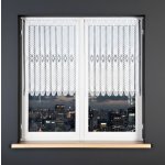 Dekorační metrážová vitrážová záclona IRENA bílá výška 90 cm různé rozměry MyBestHome Rozměr: 160 cm – Zbozi.Blesk.cz