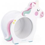 Dřevěná pokladnička Jednorožec Unicorn Moneybox Janod bílá J04655 – Hledejceny.cz