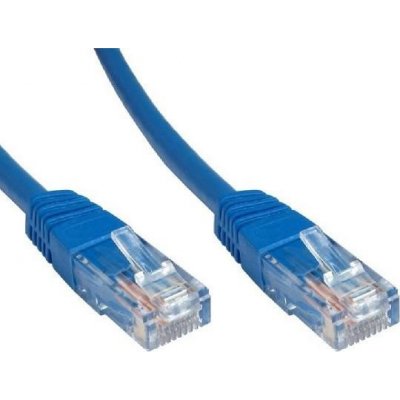 PremiumCord sp6utp010B Patch UTP RJ45-RJ45 CAT6, 1m, modrý – Zbozi.Blesk.cz