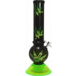 KRCZ Bong akryl List zelený plast 34 cm – Zboží Dáma