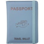Kufryplus Pouzdro na pas a karty s RFID ochranou WGK05 modrá – Zboží Živě