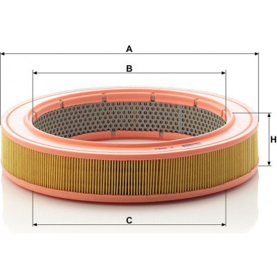 MANN-FILTER Vzduchový filtr MANN C3082 (MF C3082) – Hledejceny.cz
