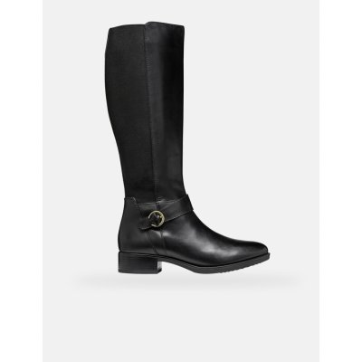 Geox Felicity dámské kozačky černé – Zboží Dáma