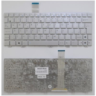 slovenská klávesnice Asus Eee 1011 1015 1016 1025 bílá SK no frame