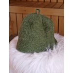 Saunový mág Čepice tmavě zelená – Zboží Dáma