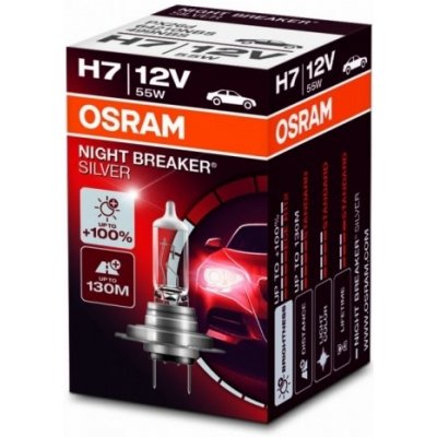 Osram Night Breaker Silver H7 PX26d 12V 55W 64210NBS-HCB