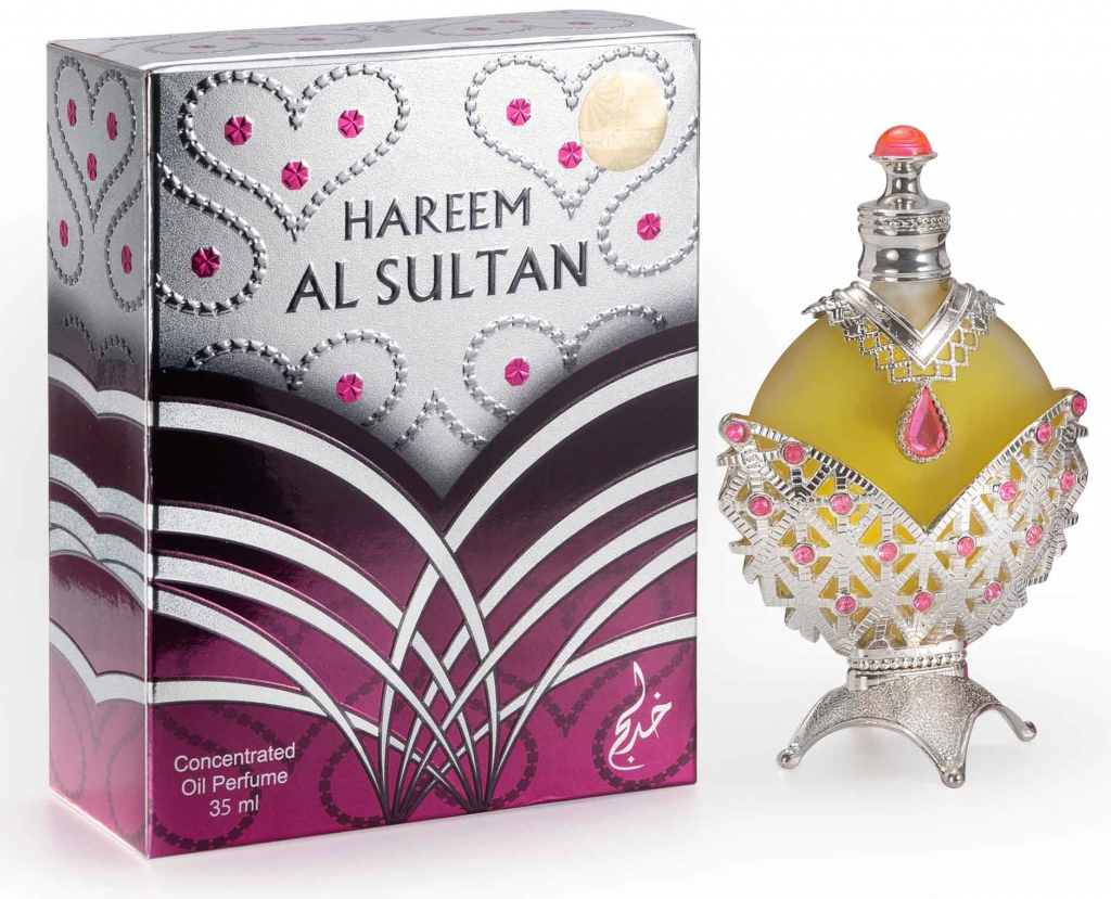 Khadlaj Hareem Al Sultan Silver parfémovaný olej unisex 35 ml