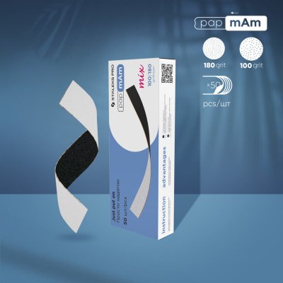 Staleks Jednorázové oboustranné pilníky papmAm Mix EXPERT zrnitost 100/180 50 ks – Hledejceny.cz